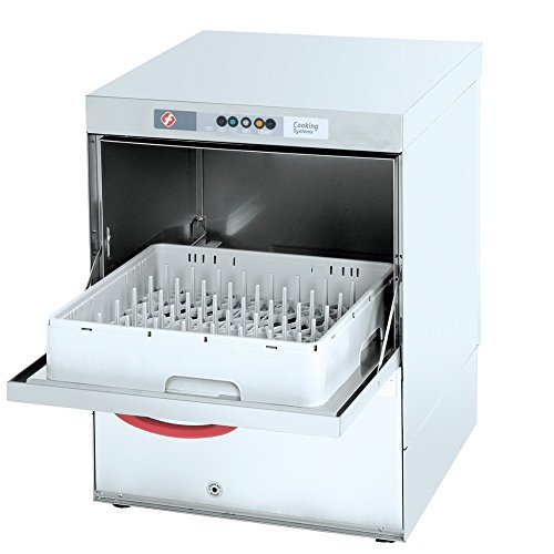 Macfrin 4602 Lavavajillas de Cesta Cuadrada de 50X50 cm para 540 Platos Hora