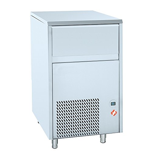 Macfrin 781 Máquina de Hacer Cubitos de Hielo Macizos Con Depósito de 10 Kgs
