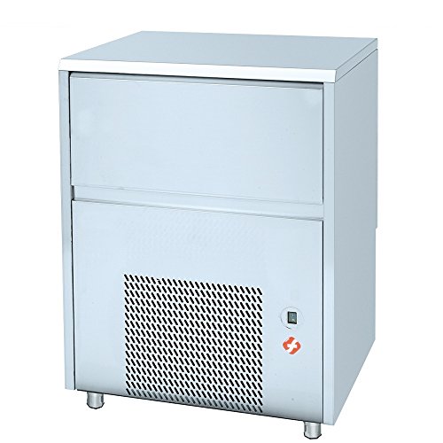 Macfrin 783 Máquina de Hacer Cubitos de Hielo Macizos Con Depósito de 40 Kgs