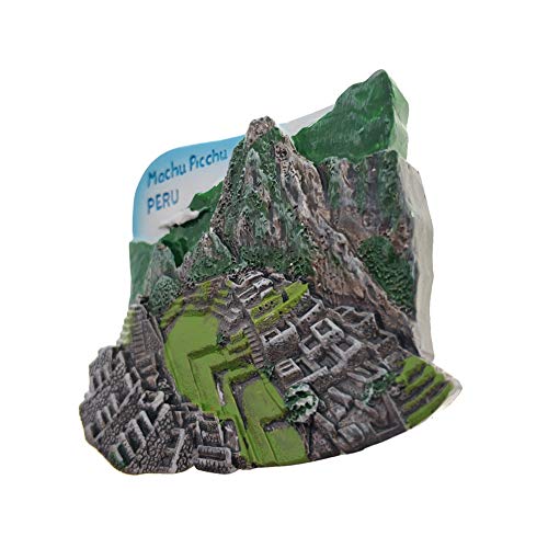 Machu Picchu Peru Imanes de Nevera City Travel Souvenir para artesanías de Resina 3D Regalos Decoración de Cocina Accesorios Colección magnética