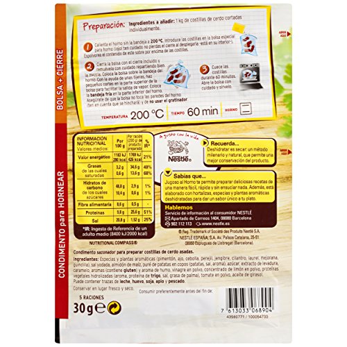 Maggi - Jugoso al Horno a La Barbacoa - 30 g - [Pack de 8]