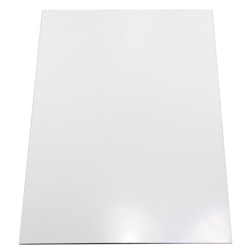 Magnet Expert - Lámina de pizarra blanca flexible y magnética (parte posterior autoadhesiva, tamaño A4, 297 x 210 x 0,8 mm)