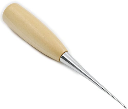 Malayas® Aguja Perforadora Punzón para Trabajo de Cuero/ Costura Herramientas de Manualidades
