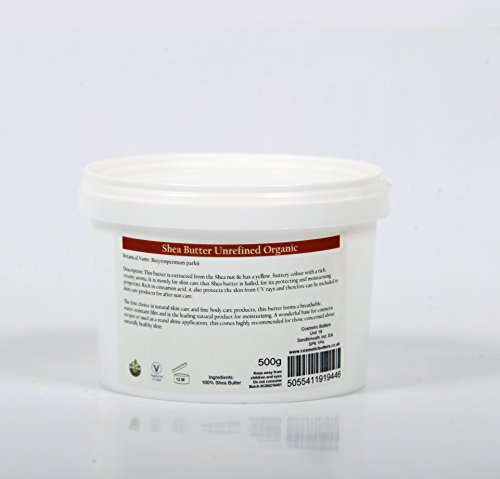 Manteca De carité Sin Refinar Orgánico - 100% Puro Y Natural - 500g
