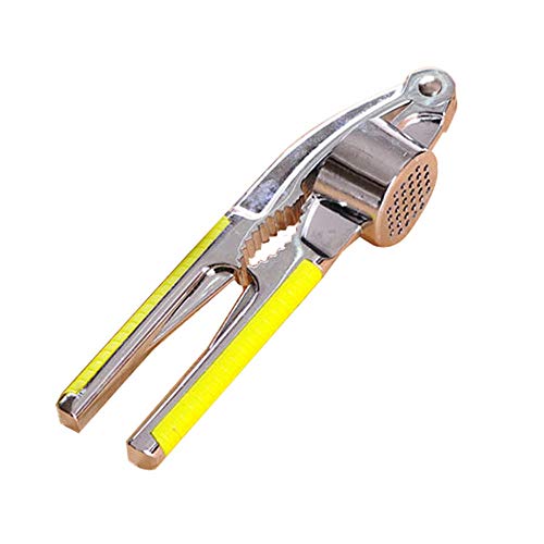 Máquina De Ajo Prensada De Acero Inoxidable Multifunción. Pelar El Ajo Y Cortar El Ajo Y Cortar El Ajo Para Abrir La Nuez.