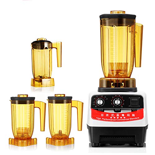   Máquina para hacer hielo /Batidora para Smoothie/Blender con Wildside + 3 * jar (90 onzas), energía del profesional-grado, autolimpiador, 8 ciclos preprogramados, 10 velocidades, liso y delgado