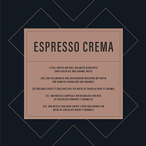 Marca Amazon - Happy Belly Café molido "Espresso Crema" (4 x 250g)