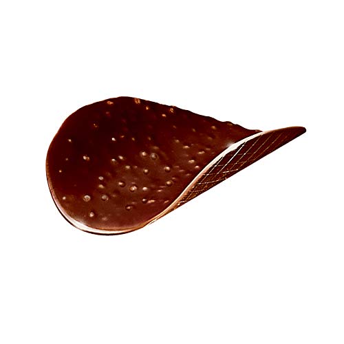 Marca Amazon - Happy Belly - Láminas de chocolate negro belga, 4x125g