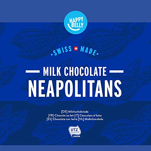 Marca Amazon - Happy Belly Neapolitains Chocolate con leche 900g