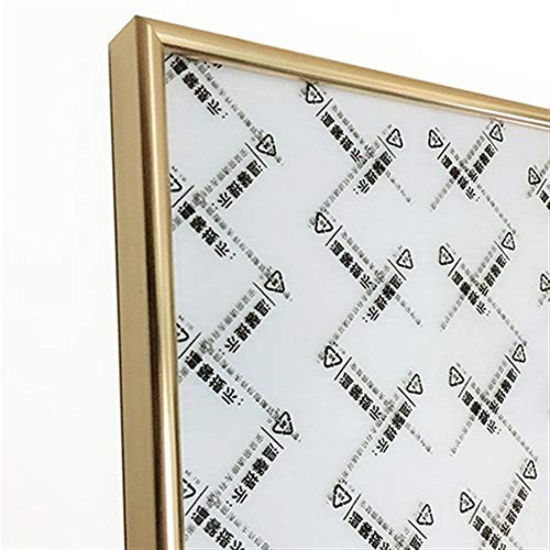 Marco De Fotos Marco De Póster De Metal Marcos De Fotos De Aluminio Clásicos para Colgar En La Pared A3 A4 30x30 Certificado Marco Commemoration Day (Color : Golden Frame, Size : A3 29.7X42cm)
