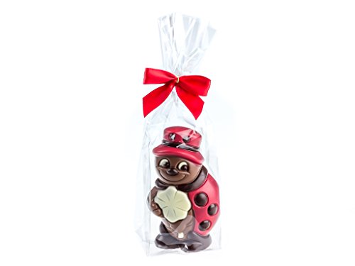 Mariquita con trébol de chocolate - 60 g