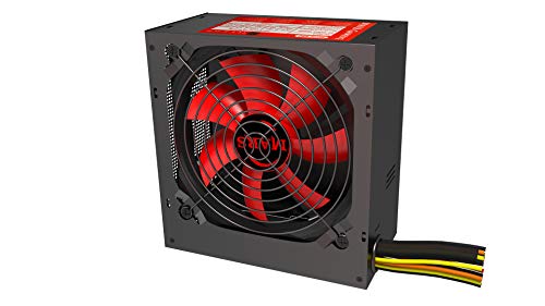 Mars Gaming MPII550, Fuente PC 550W, ATX, Ventilador 12cm, 85% Eficiencia