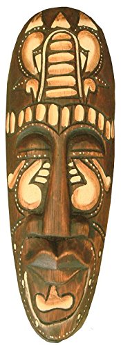 Máscara decorativa 30 cm, madera-diseño de, diseño con