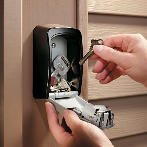 MASTER LOCK Caja fuerte para llaves [Mediana] [Montaje mural] - 5401EURD - Caja de seguridad