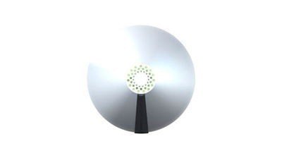 Matainsectos decorativos - Aura(TM) - 22 vatios, Couleur:Acier inoxydable
