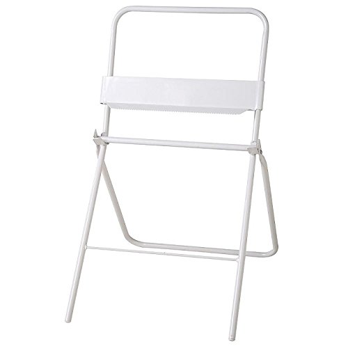MAURER 2670074 Soporte Rollo Papel Industrial Suelo, Blanco