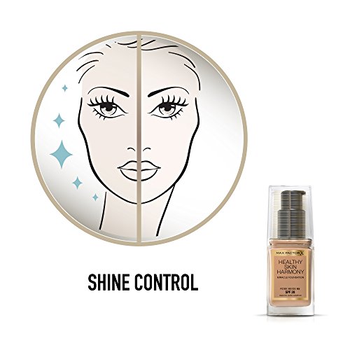 Max Factor Healthy Skin Harmony Base de Maquillaje Tono 65 Rose Beige - 146 gr