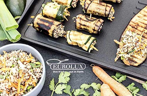 MaxxGoods Eurolux - Plancha de inducción, aluminio, Teppanyaki