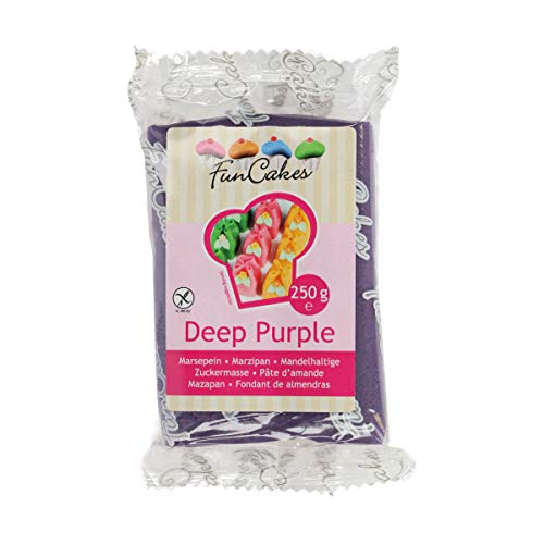 Mazapan 250 grs. morado oscuro FUNCAKES