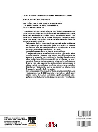 Medicina interna de Pequeños Animales, 6ªEd (Nueva Edición) - tapa dura- 24 Agosto 2020