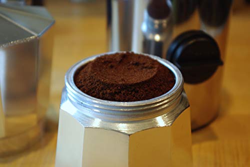 Meliconi - Dosificador de café automático, de acero inoxidable