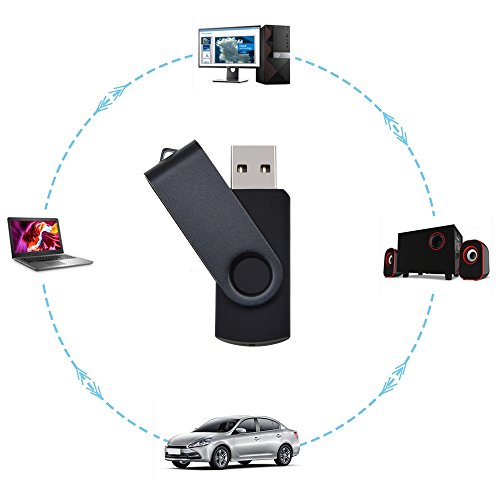 Memoria USB 4GB Pendrives 10 Piezas, Multicolors Metal Llavero Memorias Stick 4 Giga USB 2.0 Pen Drive, Kepmem Buena Relación Calidad Portátil Flash Drive 4 GB Almacenamiento de Datos Buena Regalo