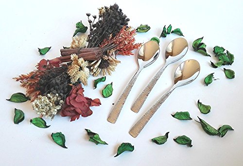 Menax - Cuberteria Italiana de Acero Inoxidable Modelo"Oslo" - Set de 24 Piezas
