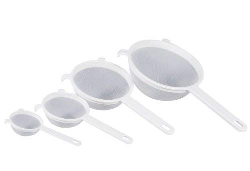 Metaltex 111607 - Colador de media bola, plástico/nylon, 7 centímetros, blanco
