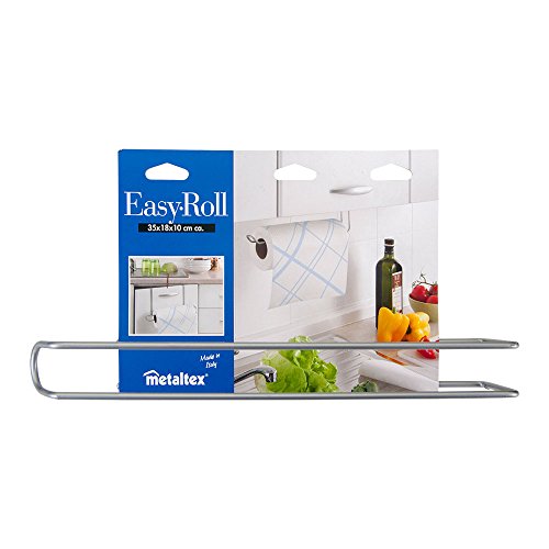 Metaltex Colgador de Rollo Cocina, Polytherm, Gris, 35x18x10 cm