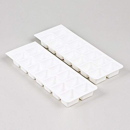 Metaltex Cubetas para Hielo, Blanco translúcido, Centimeters