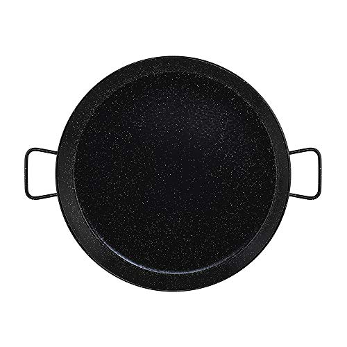 Metaltex - Paellera Acero Esmaltado 25 Raciones 65 cm