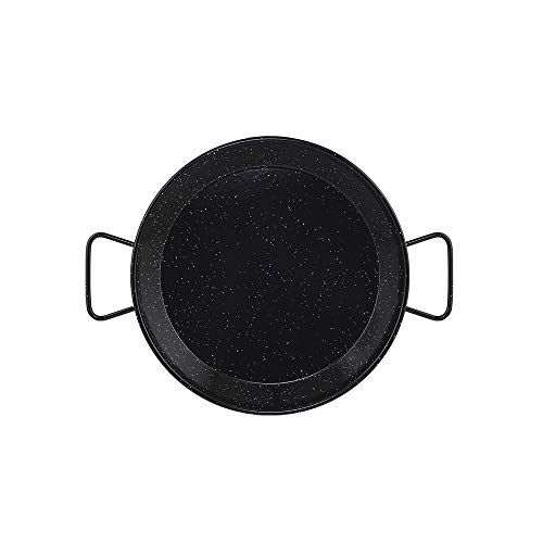 Metaltex - Paellera Acero Esmaltado 6 Raciones 34 cm