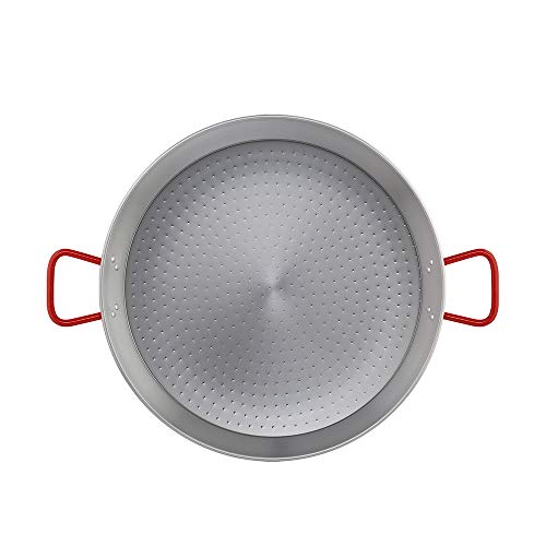 Metaltex - Paellera Acero Pulido 16 Raciones 55 cm