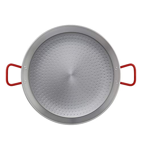 Metaltex - Paellera Acero Pulido 25 Raciones 65 cm