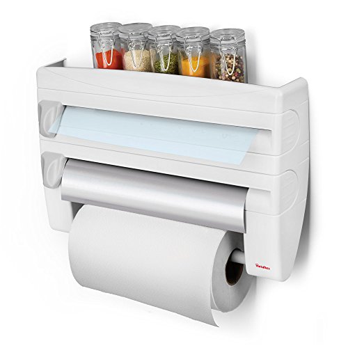 Metaltex ROLL&ROLL - Portarrollos Triple de cocina