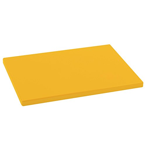 Metaltex - Tabla de cocina, Polietileno, Amarillo, 33 x 23 x 1,5 cm