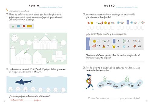 Mi cuaderno de actividades: 5 - 6 a#os (edici#n exclusiva) (Rubio. El arte de aprender)