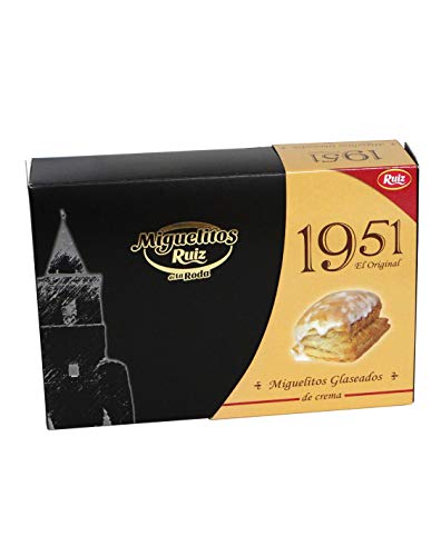 Miguelitos 1951 Glaseados Crema Bandeja de 6 unidades 300 g