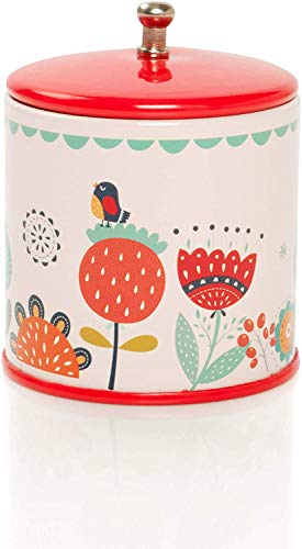 Milly & Ted Juego de té Carry Case - Juego de té de Metal niños - Juego de imaginación Juguete de Cocina