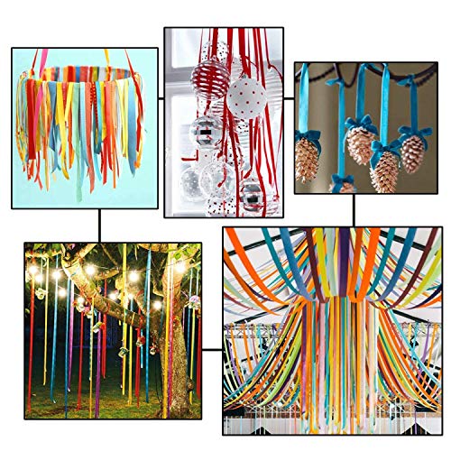 MINGZE 91m*2.5cm Cinta de raso satén de color sólido, manualidades Envoltura de paquetes de regalo, Confección de clips y accesorios para el cabello, Decoración de bodas (Rojo 235#)