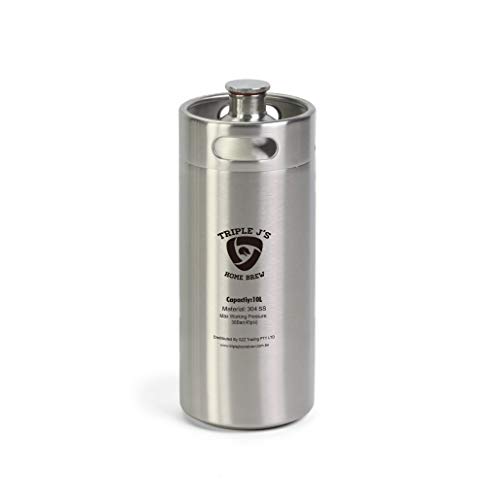 Mini Growler Ss Barril de acero inoxidable 10l 304 (174 mm x 490 mm)