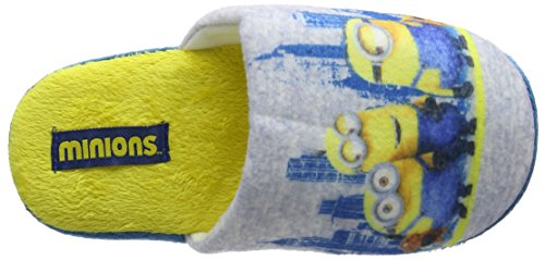 MINIONS - Zapatillas de estar por casa para niños, talla 27-34, color Amarillo, talla 29/30 EU