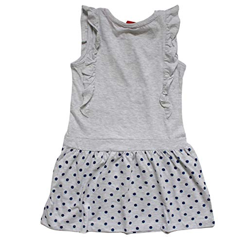 Miraculous LadyBug y Cat Noir – Vestido de manga corta con falda en volantes – lunares e impresión brillante – niña – Producto original 07IMOR turquesa 10 años