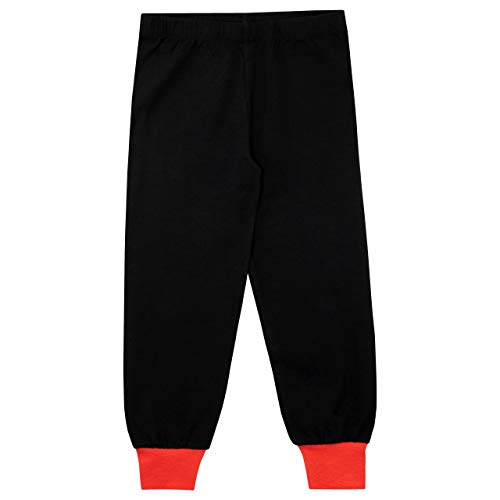 Miraculous Pijamas de Manga Larga para niñas Ajuste Ceñido Rojo 4-5 Años