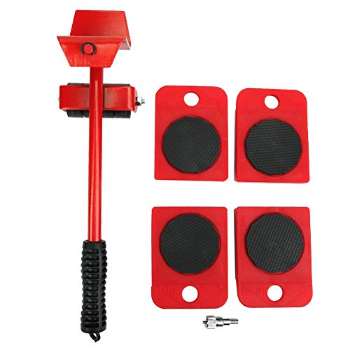 Mobiliario Pesado Herramienta de Transporte Mover Palanca de Transporte Mover Fácil Muebles para Manipular Mercancías Pesadas o Muebles, Tablero Móvil 105 x 80 x 22 mm