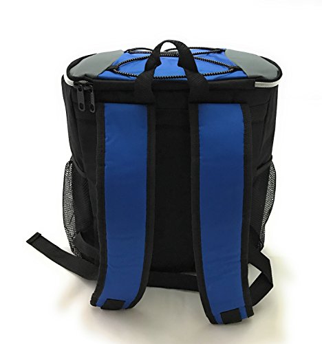 Mochila Delivery térmica BackPack Azul 19 litros para comida y bebidas de viaje