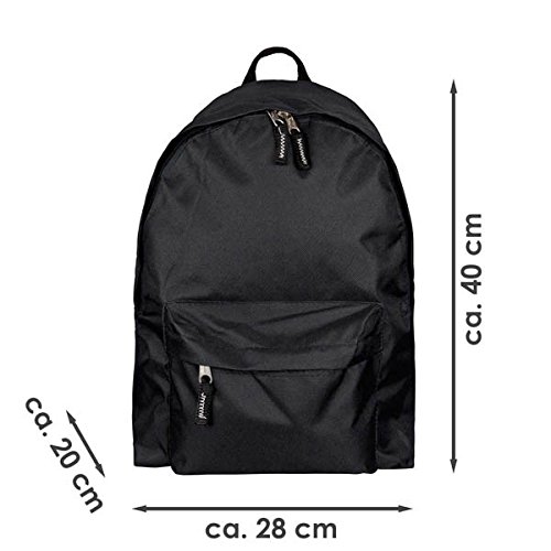 Mochila modern I Love São Tomé and Príncipe negro
