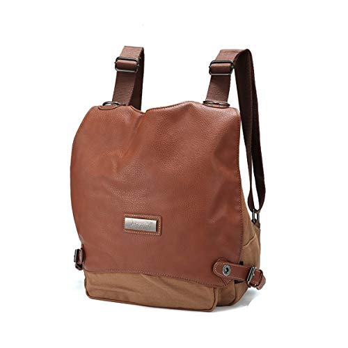 Mochila Mujer Antirrobo Bolso de Hombro, JOSEKO Lona Mochilas Vestir Casual Bolsa Bandolera Mensajero de Bolsos