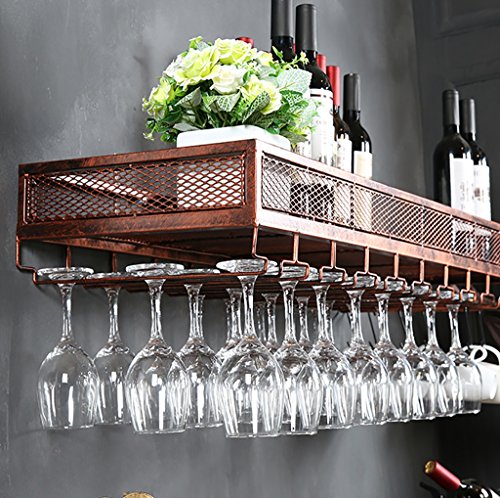 MoDi Botellero para vinos de Pared Vintage Retro para restaurantes, Bares, mobiliario Diario del hogar