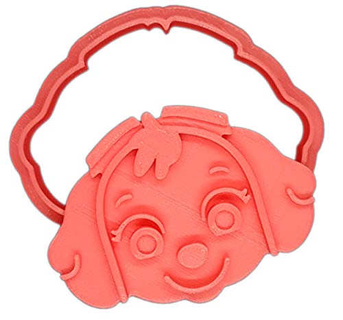 Molde Cortador de Galletas - Dibujos Animados Patrulla Canina – Skye (Coral)